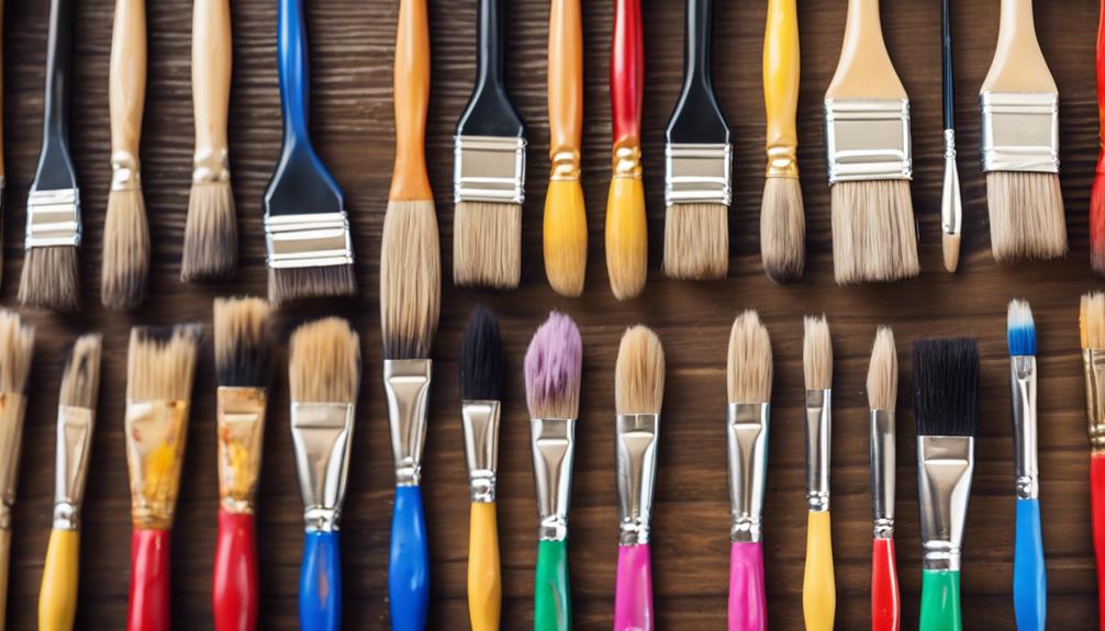 choosing painting trim brushes