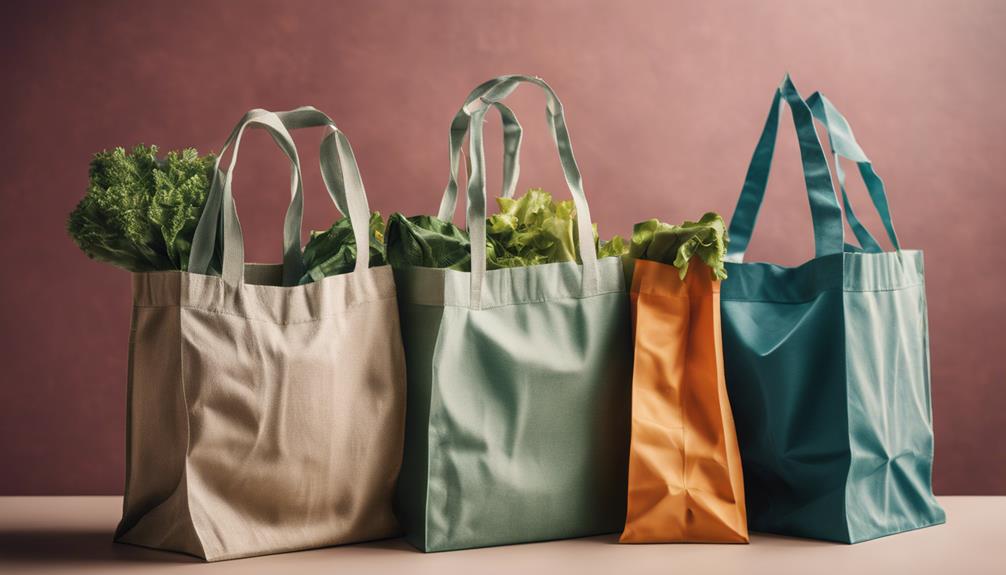 choosing reusable shopping bags