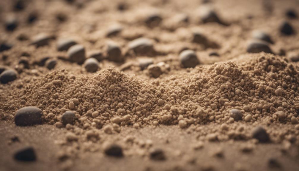 choosing sand for leveling