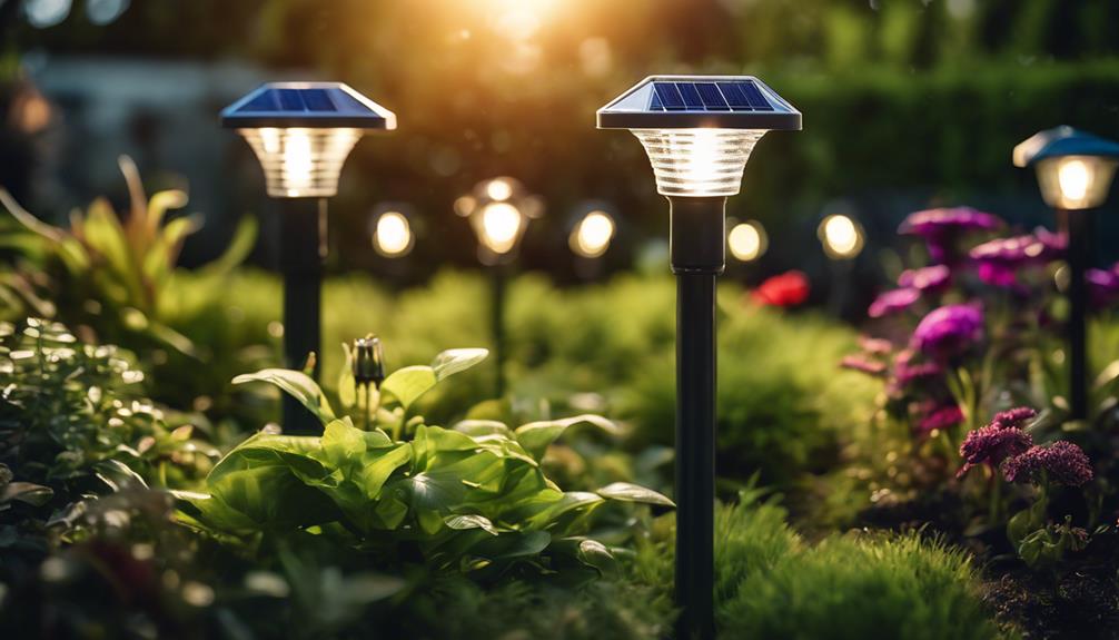 choosing solar garden lights