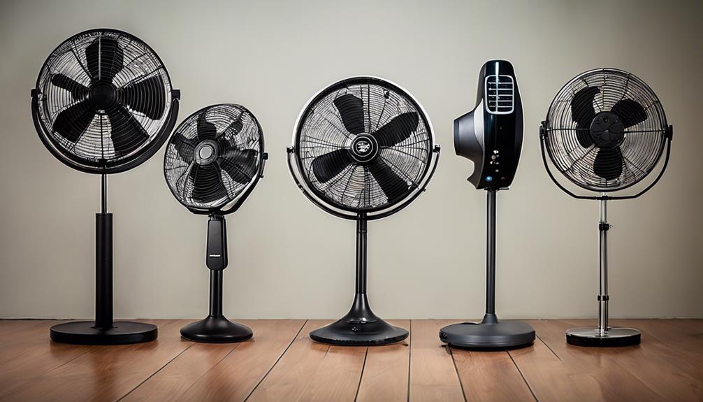 choosing stand up fans