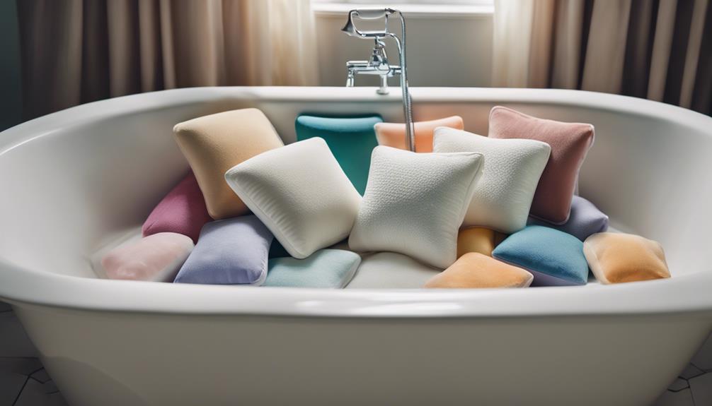 choosing the perfect bath pillow