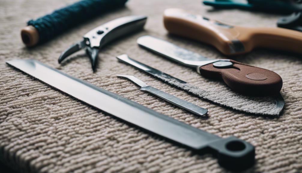 choosing the right carpet cutting tool