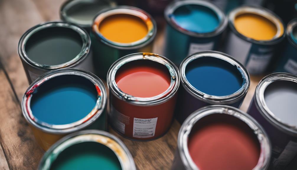 choosing the right paints