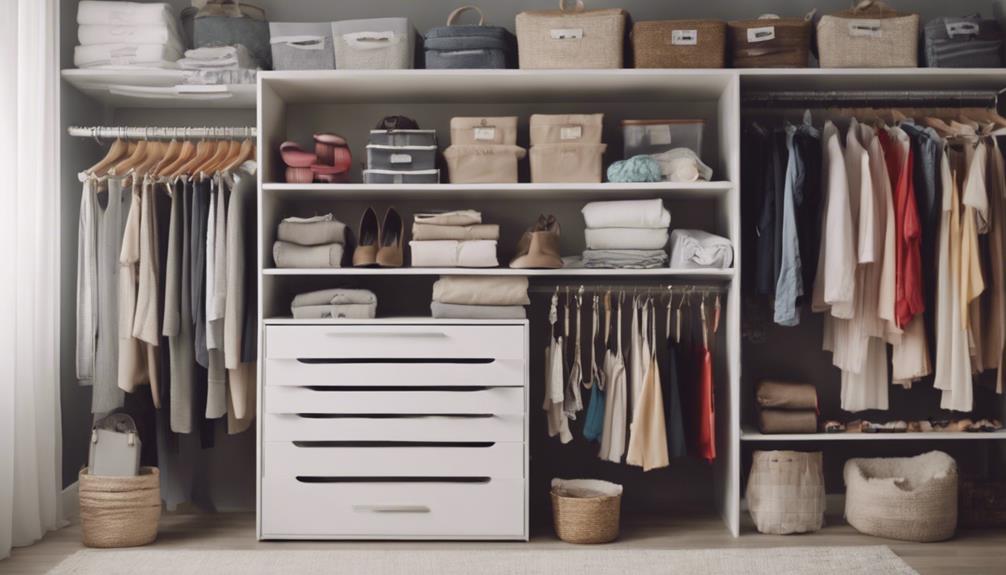 closet organization tips and factors