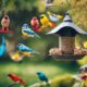 colorful bird feeders list
