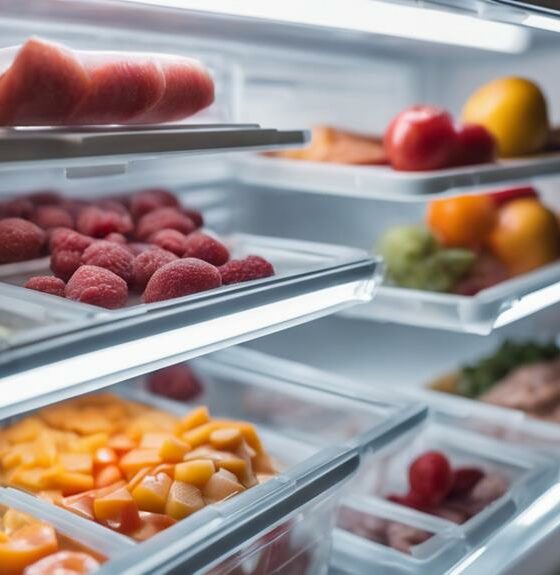 compact freezers for organization