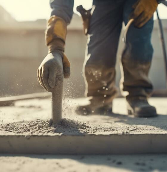 concrete pouring temperature rules