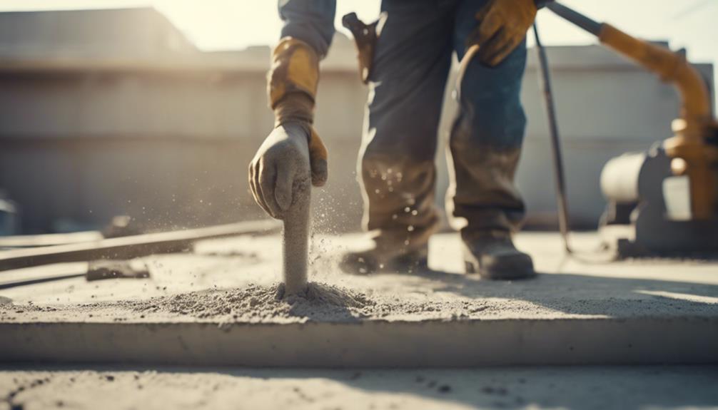 concrete pouring temperature rules