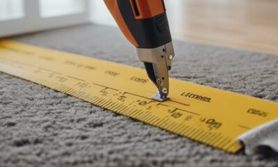 cutting carpet like pro