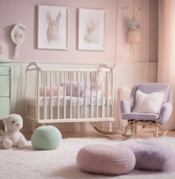 dreamy nursery decor colors