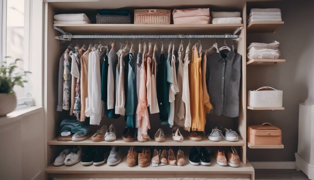 efficient closet organization tips