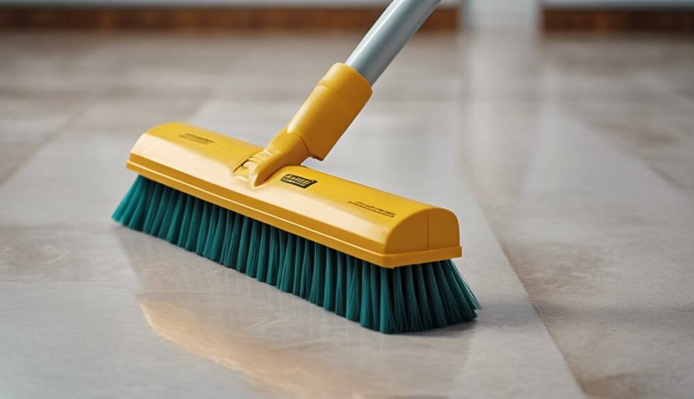 effortless cleaning with push brooms