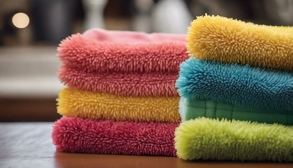 effortless cleaning with top notch cloths