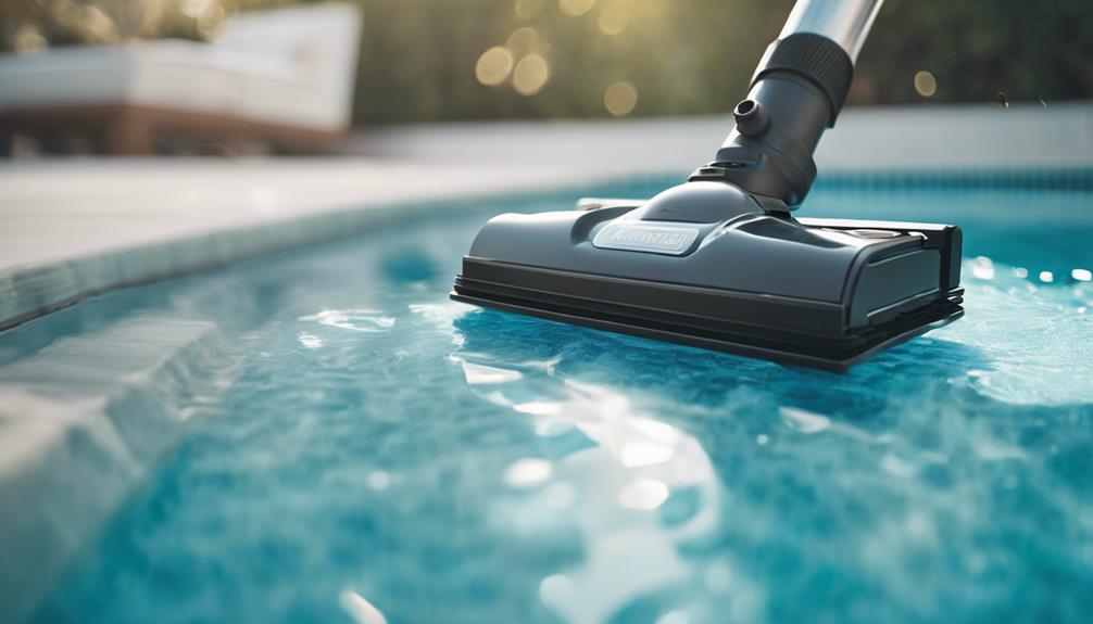 effortless maintenance with pool vacuums