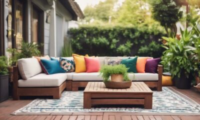 elevate patio decor with outdoor sectional sofas