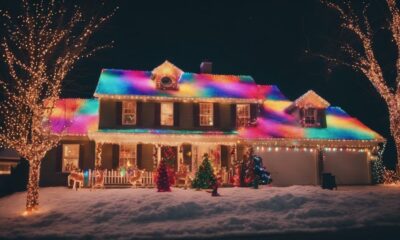 festive outdoor christmas lighting