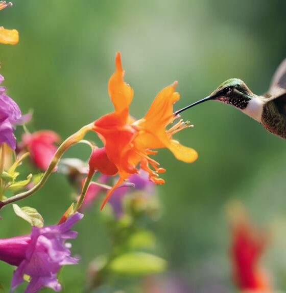 flowers for hummingbird attraction