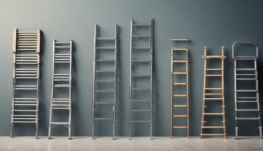 folding ladders for convenience