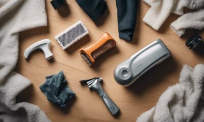 fuzz free clothes with shavers