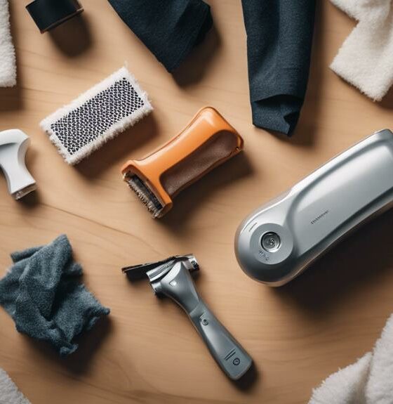 fuzz free clothes with shavers