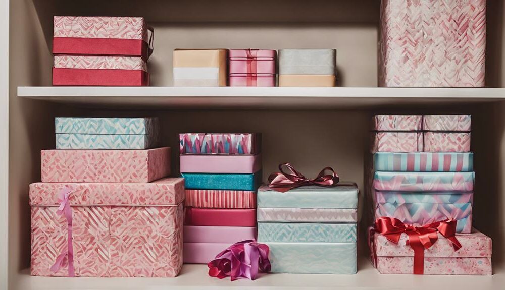 gift wrap storage solutions