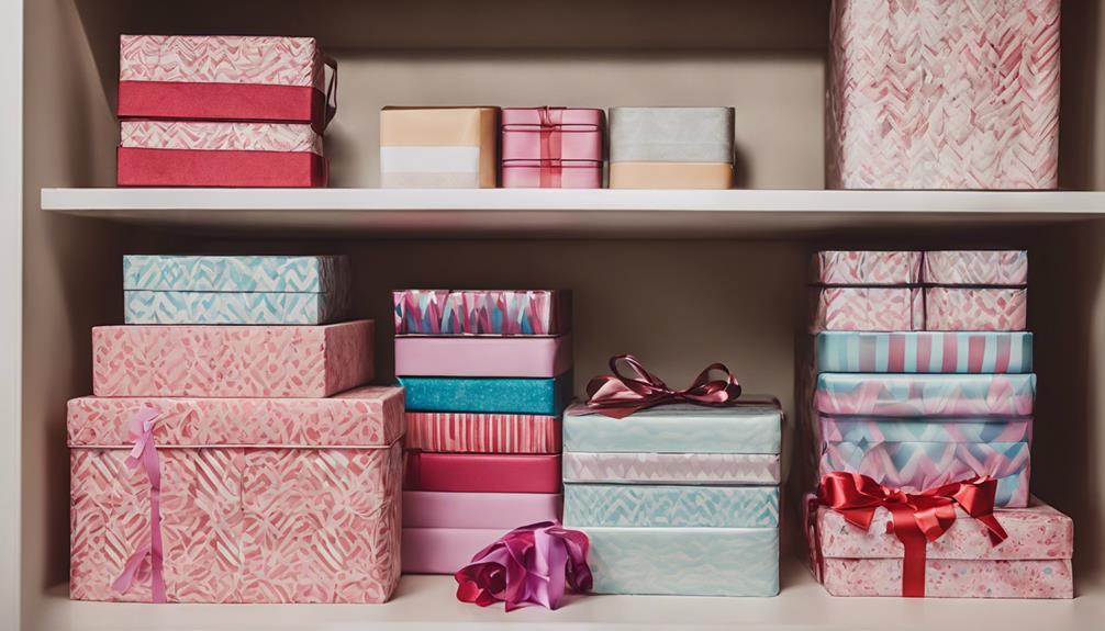 gift wrap storage solutions