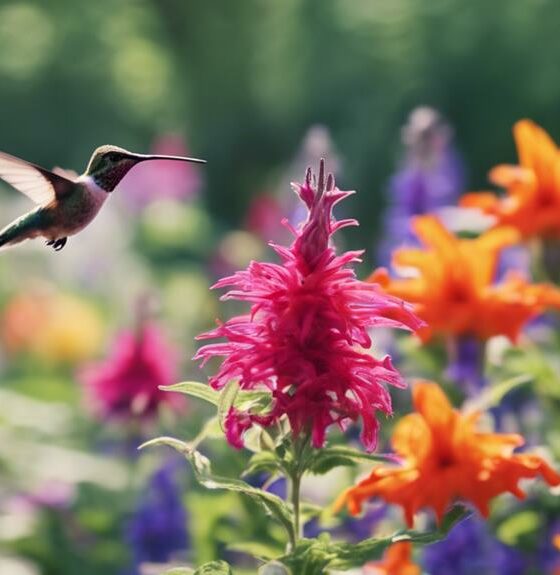 hummingbird friendly plants for gardens