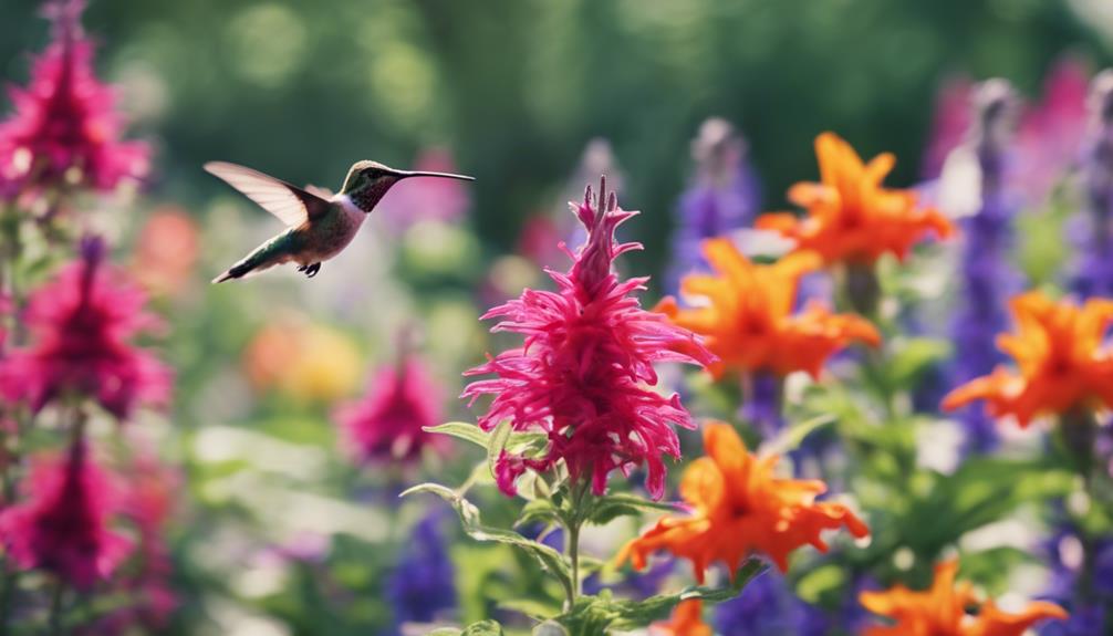 hummingbird friendly plants for gardens