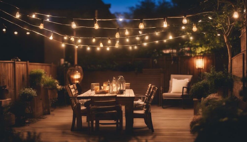 illuminate your backyard oasis