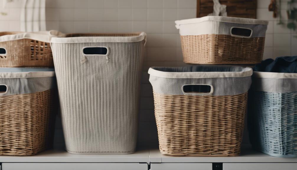laundry basket selection tips