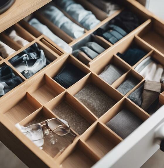 organize drawers stylishly and efficiently