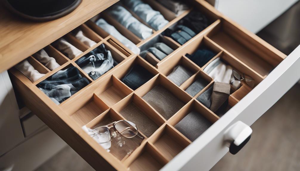 organize drawers stylishly and efficiently