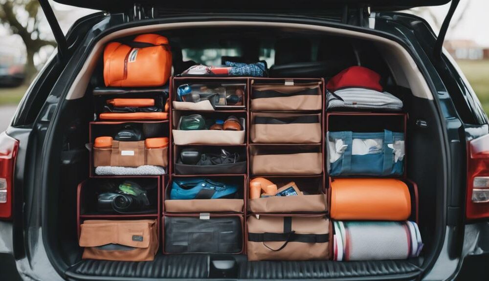 organize your car space