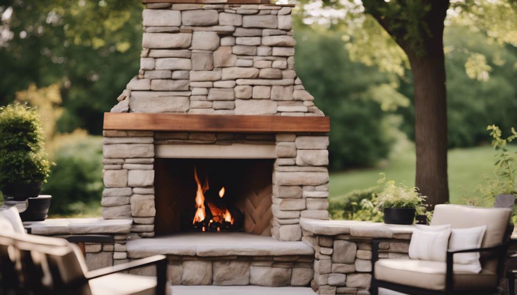 outdoor fireplace selection tips