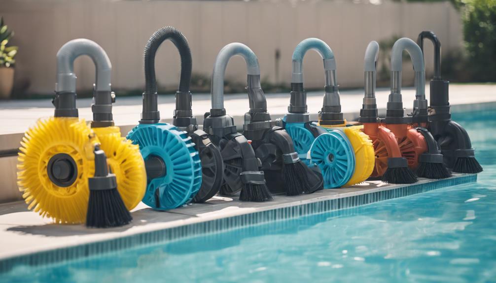pool vacuum head selection