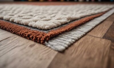 protecting hardwood floors with rug pads