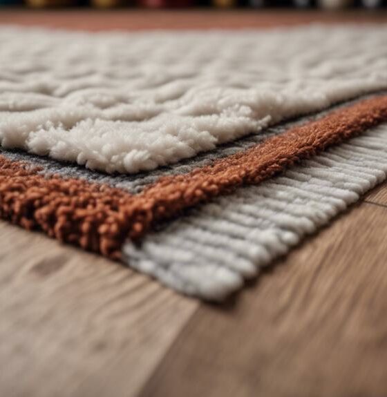 protecting hardwood floors with rug pads