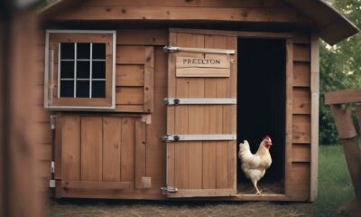 secure chicken coop doors