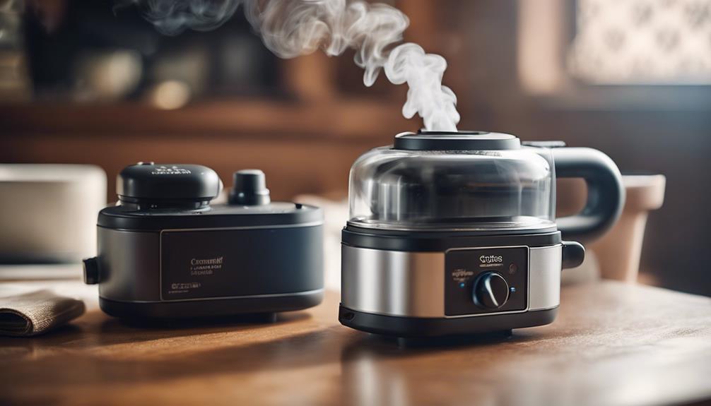 selecting a compact steamer