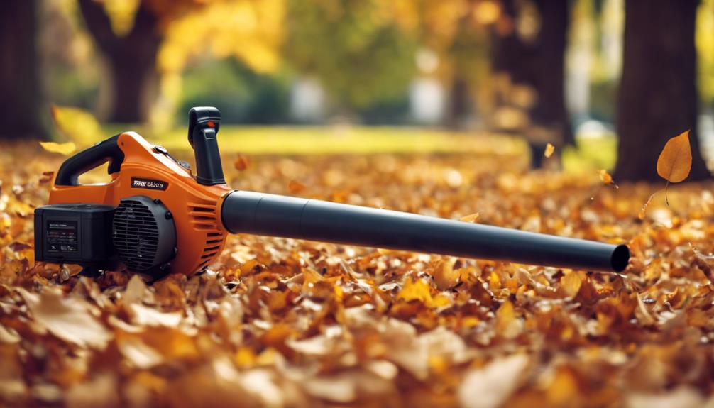 selecting a cordless leaf blower