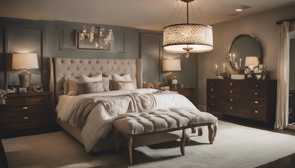 selecting bedroom lighting fixtures
