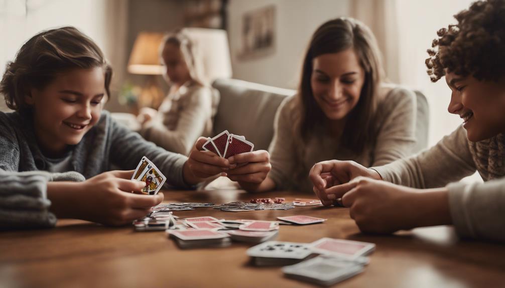 selecting family friendly card games