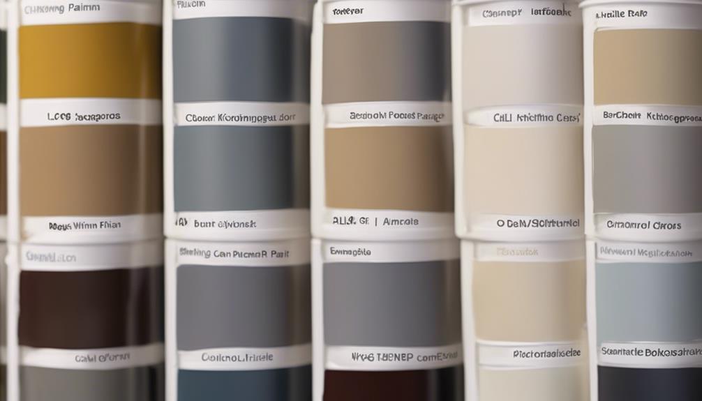 selecting the right cabinet paint