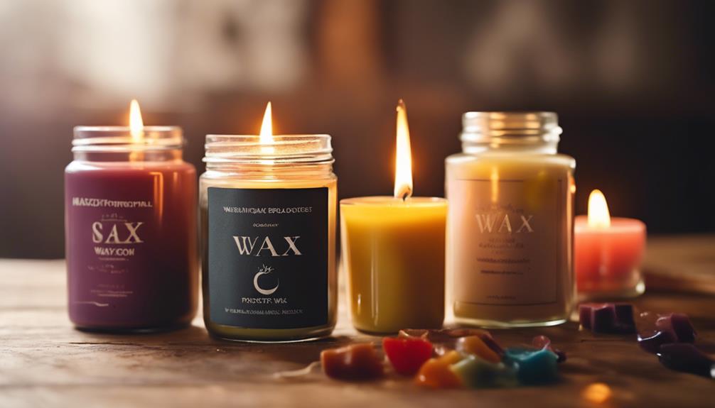 selecting the right candle wax