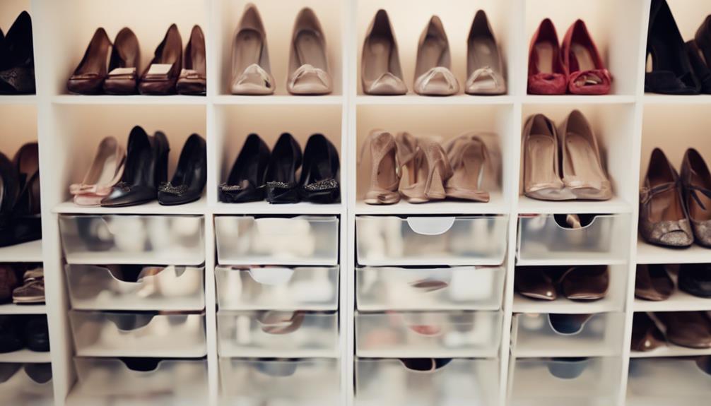 shoe organization for closets
