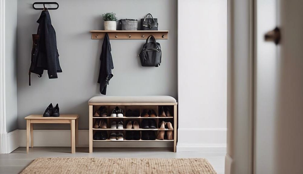 shoe storage for entryway
