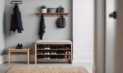 shoe storage for entryway