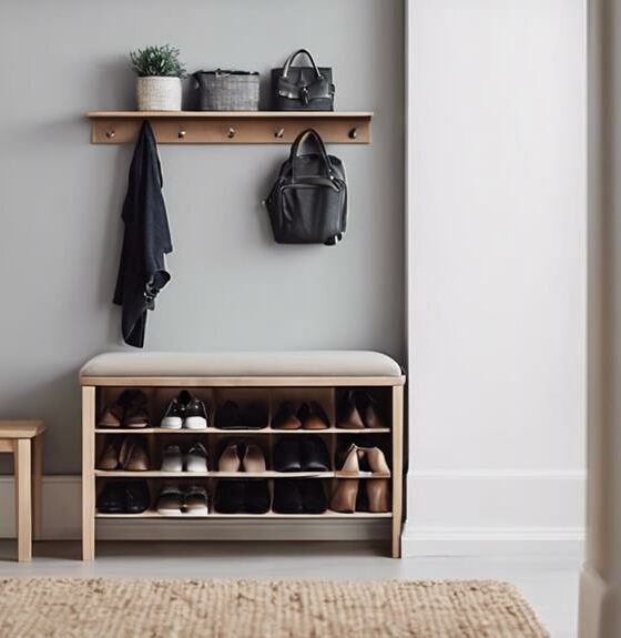 shoe storage for entryway