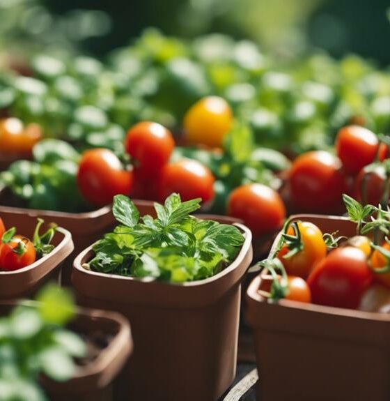 small space container gardening